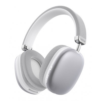 CELEBRAT headphones A39, ασύρματα & ενσύρματα, micro SD, 40mm, 400mAh, ασημί