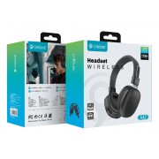 CELEBRAT headphones A42, ασύρματα & ενσύρματα, 40mm, 300mAh, μαύρα