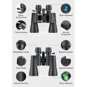 APEXEL κιάλια APS-PB10-30X50, 10x-30x zoom, Φ 50mm, μαύρα