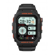 ZEBLAZE smartwatch Ares GPS, heart rate, 1.75" IPS, GPS, 3 ATM, μαύρο