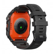 ZEBLAZE smartwatch Ares GPS, heart rate, 1.75" IPS, GPS, 3 ATM, μαύρο