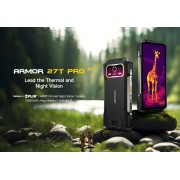 ULEFONE smartphone Armor 27T Pro, 6.78", 12/256GB, 5G, IP68/IP69K, μαύρο