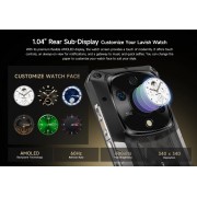 ULEFONE smartphone Armor 28 Pro, 6.67" & 1.04, 16/512GB, 5G, 10600mAh, IP68/IP69K/MIL-STD-810H, μαύρο