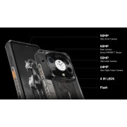 ULEFONE smartphone Armor 28 Pro, 6.67" & 1.04, 16/512GB, 5G, 10600mAh, IP68/IP69K/MIL-STD-810H, μαύρο