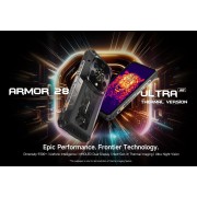 ULEFONE smartphone Armor 28 Ultra Thermal, 6.67" & 1.04, 16/1TB, 5G, 10600mAh, IP68/IP69K, μαύρο