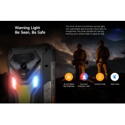 ULEFONE smartphone Armor 34 Pro με βιντεοπροβολέα, 6.95", 5G, 16/512GB, 25500mAh, IP68/IP69K/MIL-STD-810H, μαύρο