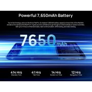 ULEFONE tablet Armor Pad Pro, 8", 8/256GB, 4G, 7650mAh, IP68/IP69K, μαύρο