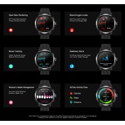 ULEFONE smartwatch Armor Watch Pro, 2x λουράκια, heart rate, 1.50" AMOLED, GPS, 5 ΑΤΜ/IP68/IP69K/MIL-STD-810H, μαύρο
