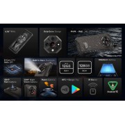 ULEFONE smartphone Armor X16, 6.56", 6/128GB, 10360mAh, IP68/IP69K/MIL-STD-810H, μαύρο