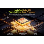 ULEFONE smartphone Armor X32, 5.65", 6/128GB, 5500mAh, IP68/IP69K, μαύρο