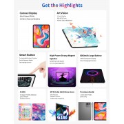 TECLAST tablet ArtPad Air, 11", 8/128GB, 4G, Android 15, 8000mAh, γκρι