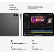 TECLAST tablet ArtPad Pro με στυλό αφής, 12.7", 8/256GB, 4G, Android 15, 10000mAh, γκρι