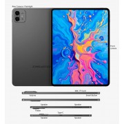 TECLAST tablet ArtPad Pro με στυλό αφής, 12.7", 8/256GB, 4G, Android 15, 10000mAh, γκρι