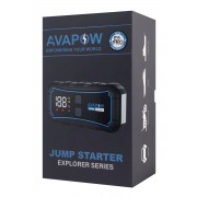 AVAPOW εκκινητής μπαταρίας αυτοκινήτου E5 Pro με φακό, 12V/2000A, 12000mAh