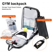 ARCTIC HUNTER τσάντα πλάτης B00391 με θήκη μπάλας & laptop, 26L, μαύρη