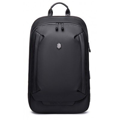 ARCTIC HUNTER τσάντα πλάτης B00443 με θήκη laptop 15.6, USB, 19L, μαύρη