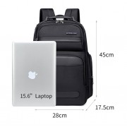 ARCTIC HUNTER τσάντα πλάτης B00492-1 με θήκη laptop 15.6", 22L, μαύρη