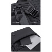 ARCTIC HUNTER τσάντα πλάτης B00536 με θήκη laptop 15.6", 21L, γκρι