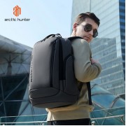 ARCTIC HUNTER τσάντα πλάτης B00554 με θήκη laptop 15.6", 20L, USB, γκρι