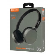 YISON headphones B5, ασύρματα & ενσύρματα, 40mm, 300mAh, μαύρα