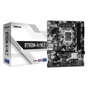 ASROCK μητρική B760M-H/M.2, 2x DDR5, s1700, USB 3.2, mATX