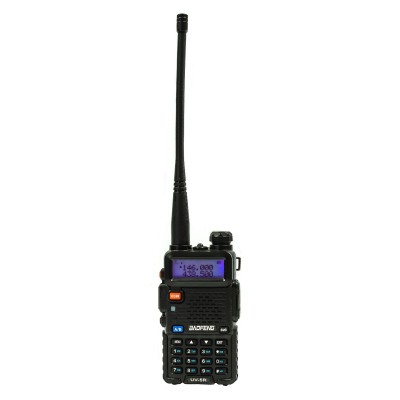 BAOFENG ασύρματος πομποδέκτης UV-5R, VHF/UHF, 5W, μαύρος