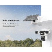 VSTARCAM smart ηλιακή κάμερα BG621SR, triple lens, 2MP, 4G, SD, PTZ, IP66