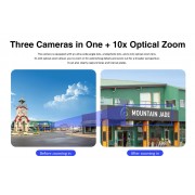 VSTARCAM smart ηλιακή κάμερα BG621TR, triple lens, 3MP, 4G, SD, PTZ, IP66