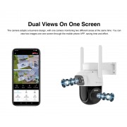 VSTARCAM smart ηλιακή κάμερα BG622DR, dual lens, 2MP, 4G, SD, PTZ, IP66