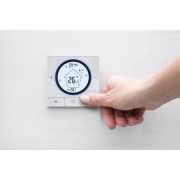 Smart θερμοστάτης αερίου BHT-800WM-GCLW, WiFi, επιτοίχιος, λευκός