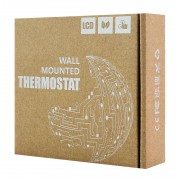 Smart θερμοστάτης αερίου BHT-800WM-GCLW, WiFi, επιτοίχιος, λευκός