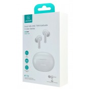 USAMS earphones με θήκη φόρτισης US-XD19, TWS, ENC, Φ13mm, λευκά