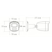 LONGSE IP κάμερα BMSAGC400WH, 2.8mm, 4MP, αδιάβροχη IP67, PoE