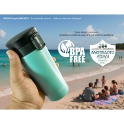 BRUNO θερμός BRN-0071, με κλείδωμα, anti-slip, 400ml,γαλάζιο
