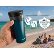 BRUNO θερμός BRN-0072, με κλείδωμα, anti-slip, 400ml, μπλε