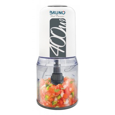 BRUNO πολυκόπτης BRN-0088, 2 ταχύτητες, 400W, 500ml, 4 λεπίδες, λευκός