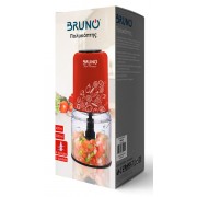 BRUNO πολυκόπτης BRN-0089, 2 ταχύτητες, 400W, 500ml, 4 λεπίδες, κόκκινος