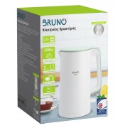 BRUNO βραστήρας BRN-0140 με διπλό τοίχωμα, 1.7L, Strix, 2200W, λευκός