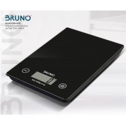 BRUNO BRN-0208 Ψηφιακή Ζυγαριά Κουζίνας 1gr/5kg "Scale in Black"