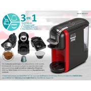 BRUNO BRN-0214 Καφετιέρα espresso 3 σε 1 Hot & Cold 1450W, 19 bar, μαύρη