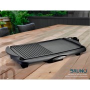 BRUNO BRN-0215 Ηλεκτρική Ψησταριά 2000W 48x26εκ. με ρυθμιζόμενο θερμοστάτη