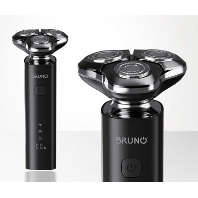 BRUNO BRN-0223 Ξυριστική Μηχανή Προσώπου επαναφορτιζόμενη, μαύρη