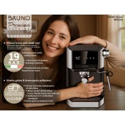 BRUNO "Barista" BRN-0224 Αυτόματη Μηχανή Espresso & Cappuccino, 3 σε 1, Hot & Cold, 950W, 19 bar, ψηφιακή