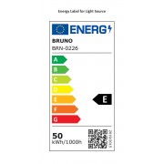 BRUNO BRN-0226 Ανεμιστήρας οροφής με LED φως, AC 82W, 42", O107x47εκ., χρυσός