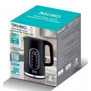 BRUNO Βραστήρας νερού προηγμένων λειτουργιών, ψηφιακός με διπλό τοίχωμα BRN-0245, 1.7L 2200W, μαύρος