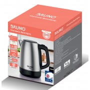BRUNO BRN-0246 Βραστήρας νερού ανοξείδωτος 1.7L STRIX 2200W, Inox