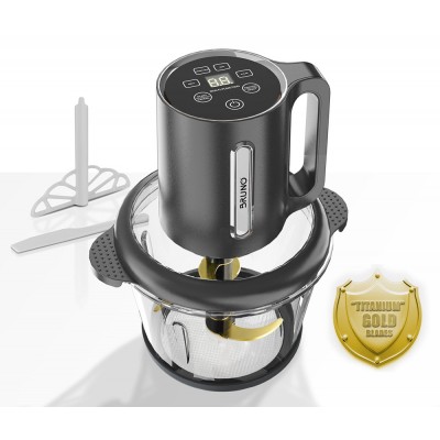 BRUNO Πολυκόπτης προηγμένων λειτουργιών, ψηφιακός BRN-0248, 500W, 1.8L, 4 λεπίδες, μαύρος