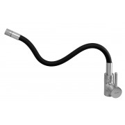 BRUNO μπαταρία πάγκου κουζίνας BRN-0263, αναμεικτική, μαύρη/ασημί