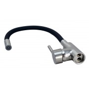 BRUNO μπαταρία πάγκου κουζίνας BRN-0263, αναμεικτική, μαύρη/ασημί