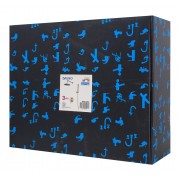 BRUNO σετ κεφαλή ντους με τηλέφωνο BRN-0265, αναμεικτική, εντοιχισμού, ασημί